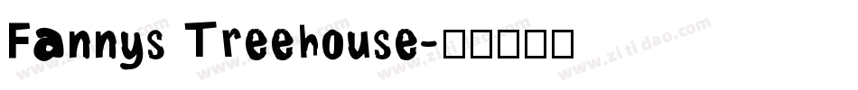 Fannys Treehouse字体转换